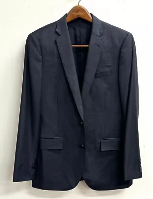 J. Crew LUDLOW Gray 2-Button Blazer Jacket Size 38R Tollegno 1800 Wool • $69