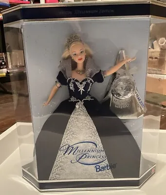 Mattel Barbie Millenium Princess Special Edition 1999 Blue/silver  Y2K 2000 NIB • $34.93