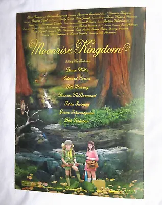 MOONRISE KINGDOM Movie Poster Postcard Promotional Wes Anderson Film - New • $19.99