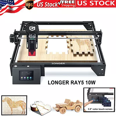 Longer 10W Laser Engraver 60w Laser Engraving Cutting Machine For Wood Metal • $323.96