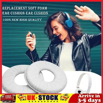 £4.80 • Buy 2pcs Headphones Ear Pads Cover Black/White Soft Sponge For SONY MDR-ZX100 ZX300