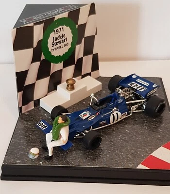£14.99 • Buy Quartzo F1 Classics TYRRELL 003 Jackie Stewart  World Champion 1971