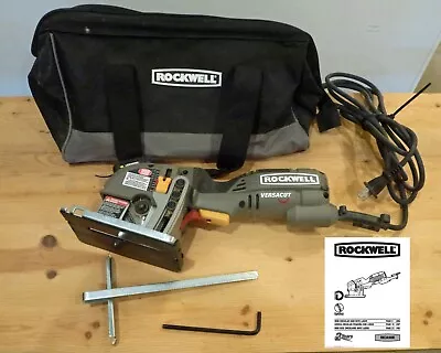 ROCKWELL RK3440K VERSACUT  Ultra Compact MINI Circular Saw W/ Laser Guide Etc. • $100