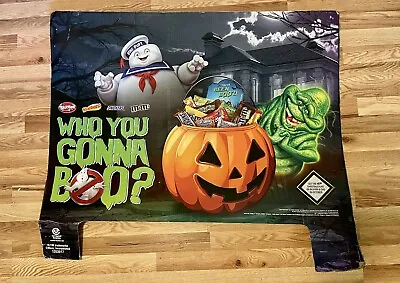 GHOSTBUSTERS STORE COUNTER DISPLAY Candy Who You Gonna Boo 2016 Halloween Large • $49.99
