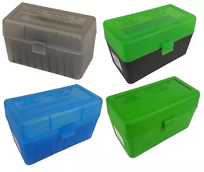 MTM Case-Guard 50 Round Flip-Top 270 Win 280 Rem 30-06 Ammo Box (Pick Color) • $10.25