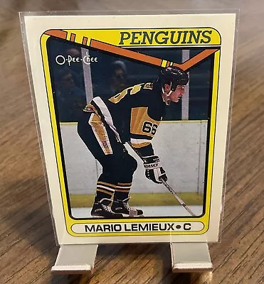 1990-91 Topps #175 Mario Lemieux! • $1.99