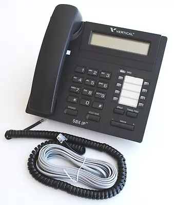 Vertical SBX 320 Black Digital Display Speakerphone 4008-00 Refurbished • $54.99