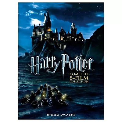 HARRY POTTER Complete 8-Film Movie Collection - 8-Disc DVD Set Daniel Radcliffe • $18.29
