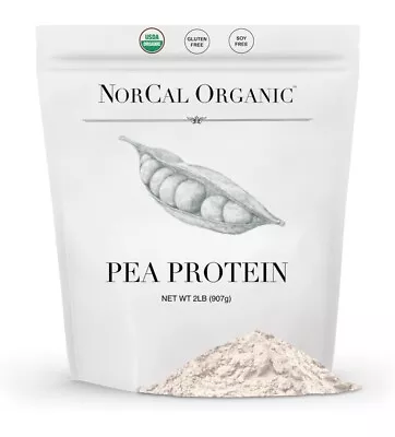 NorCal Organic Pea Protein Isolate 2lbs  Exp 6/25 • $39.99