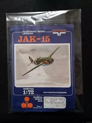 Dubena Yakovlev Yak-15 'Feather' Kit No: 3360 1:72 VACFORM • £0.99