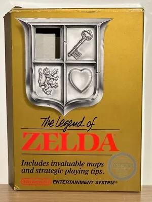 The Legend Of Zelda  (NES 1987) - Complete In Box - Cleaned/Works • $179.99