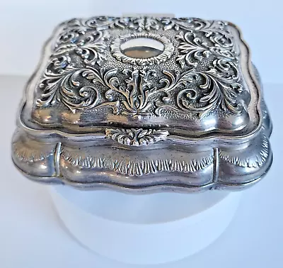 Vintage Art Nouveau Jewelry Box By Godinger • $32