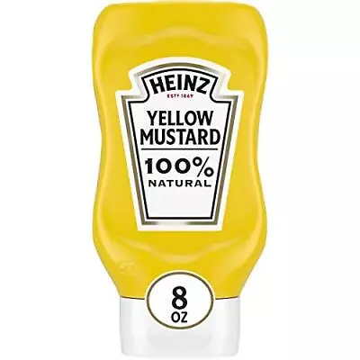 Heinz Yellow Mustard (8 Oz Bottle) • $3.08