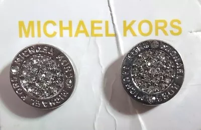 Michael Kors Silver Stud Earrings Js419 • $15