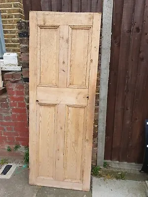 £5 • Buy Solid Wood Victorian Pine Internal/Interior Door. Reclaimed.