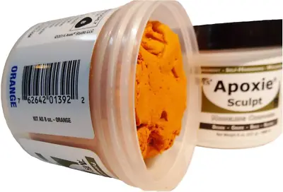 Aves Apoxie Sculpt 1 Lb. Orange 2 Part Modeling Compound (A & B) • $49.06