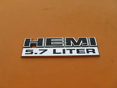 09 10 11 12 13 14 Dodge Ram 5.7 Liter Hemi Emblem Logo Badge Sign Symbol A38775 • $19