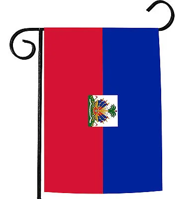 $8.98 • Buy Toland Flag Of Haiti 12x18 Haitian Nation Country Garden Flag
