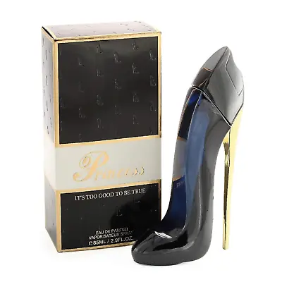 Zapatos De Tacón Alto Princess Black Eau De Parfum Para Mujer 2.9 Fl Oz • $25.14