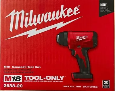 Milwaukee 2688-20 M18 Compact Heat Gun (Tool Only) • $138.99