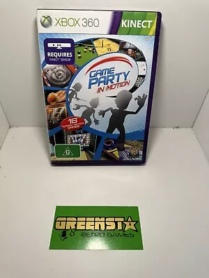 Game Party In Motion - Xbox 360 Kinect 🇦🇺 Seller Free And Fast Postage • $14.99