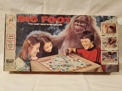 Vintage 1977 Big Foot The Giant Snow Monster Board Game Incomplete • $45