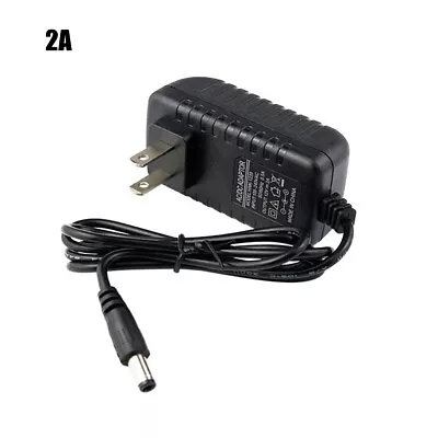 AC DC 12V 1A 2A 3A 5A US Power Supply Adapter For 3528 5050 5630 LED Strip Light • $6.65