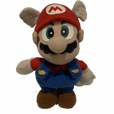 Vintage Super Mario 64 Flying Cap Plush BD&A 1997 Nintendo N64 Wing Hat Official • $32.49