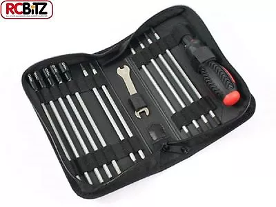 FASTRAX 19 In 1 RC Tool Bag Set METRIC Slot PH 6 Hex 4 Nut 5 8mm Spanner FAST607 • $40.02