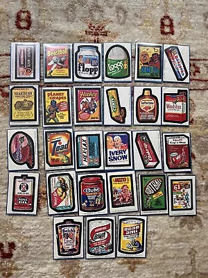 Topps 1970 Wacky Packages Stickers Cards 2 (price Of One Card) • $8