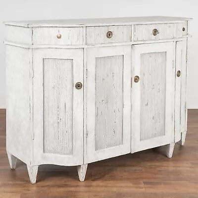 Gustavian Gray Painted Sideboard Buffet Sweden Circa 1860-80 • $5700