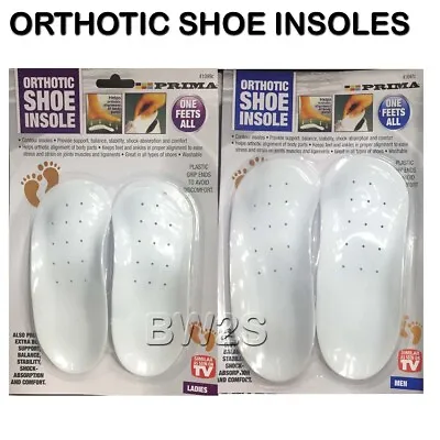 £2.70 • Buy Orthotic Shoe Insoles Arch Support Heel Cushion Plantar Fasciitis Orthopedic 