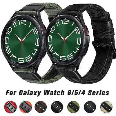 For Samsung Galaxy Watch 3 4 5 Pro 6 Classic 40 44 42 46 47mm Nylon Strap Band • $10.89