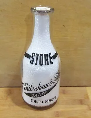 Saco Maine Milk Bottle H. Thibodeau Dairy • $49