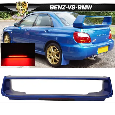 Fits 02-07 WRX OE Rear Trunk Spoiler Painted World Rally Blue Pearl # 02C - ABS • $369.99