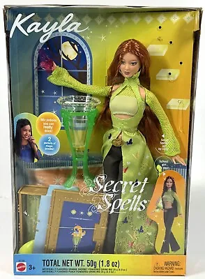 SEALED 2003 Barbie Doll Kayla Charm Girls Secret Spells Witch Potion Magic B2789 • $84.99