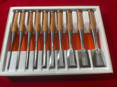 £655.72 • Buy Japanese Chisel Oire Nomi Yoshio Usui Sukemaru  HSS 10p Set
