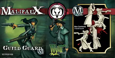 Malifaux Second Edition Guild Guard (2 Pack) • $20.50