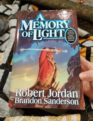 1st Ed. A Memory Of Light - Wheel Of Time #14 Robert Jordan Brandon Sanderson HC • $22