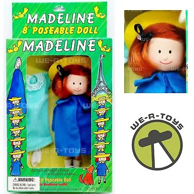 Madeline 8  Poseable Doll With Bedtime Outfit 1994 Eden #33375 NRFB • £57.12