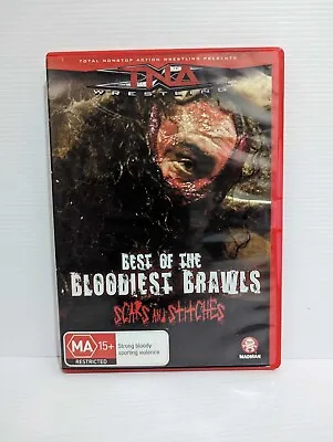 TNA Wrestling - Best Of The Bloodiest Brawls: Scars & Stitches (DVD) Free Post • $15.95