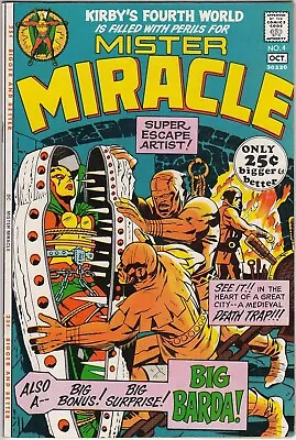 Mister Miracle #4 First Big Bardam The Closing Jaws Of Death 1971 VF/NM • $149