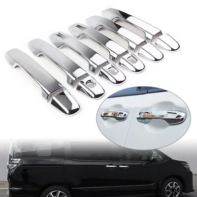 Car Door Handle Cover Grab Holder Trim For Toyota Voxy Noah R80 2014-2018 • $54.56