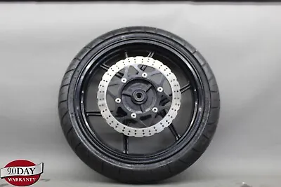07 08 Kawasaki Ninja ZX6 ZX6R Front Rim Wheel Tire Set J17M CXMT2.75 • $175
