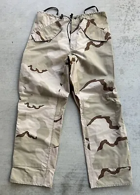 Military Pants Medium Regular Cold Weather Trousers Desert Camouflage Gore-Tex • $49.99