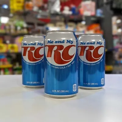 RC Cola From Royal Crown 355ml X 3 Cans USA Import • £7.99