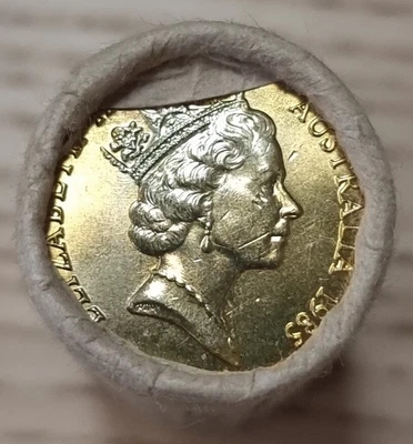 $70 • Buy Royal Australian Mint 1985 Mob Of Roos One Dollar $1 Mint Roll UNC Coins