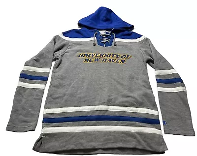 Champion University Of New Haven Chargers Hockey Hoodie Adult Unisex Large LG • $24.99