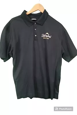 Nike Golf Dri-Fit Short Sleeve Black Polo Yuengling Logo. L • $14.99