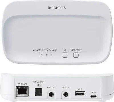 Roberts Radio RS1 Wireless Multi-Room Adaptor With Internet Music Player And Sp • £26